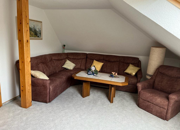 Schlafsofa oben