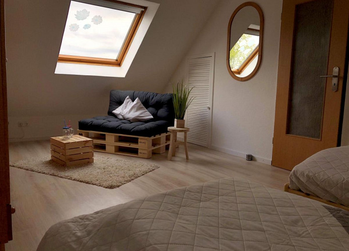 Schlafzimmer oben