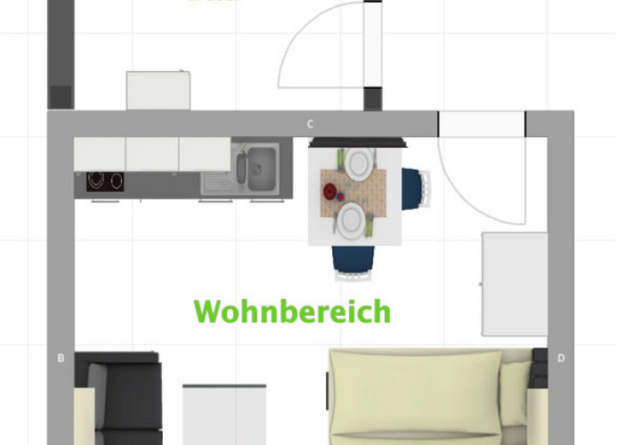 FeWo Groot Huus Souterrain (Ausstattung ähnlich wie dargestellt)